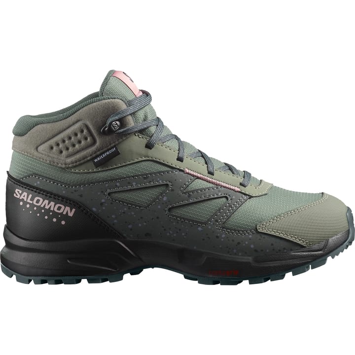 Salomon Juniors Outway Mid ClimaSalomon Waterproof Agave Green Black Cadet